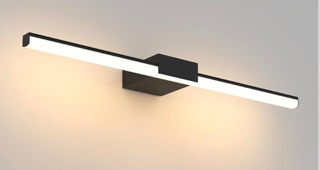 LUMINEX BLACK VANITY LIGHT