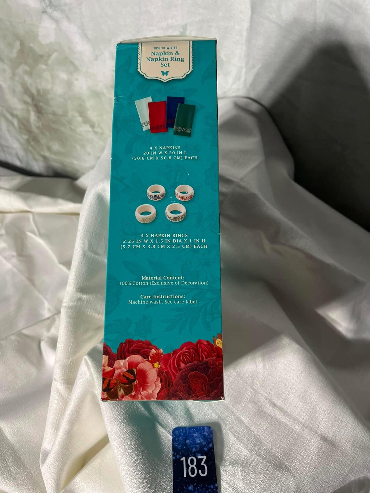 Wishful Winter Napkin/Ring Set