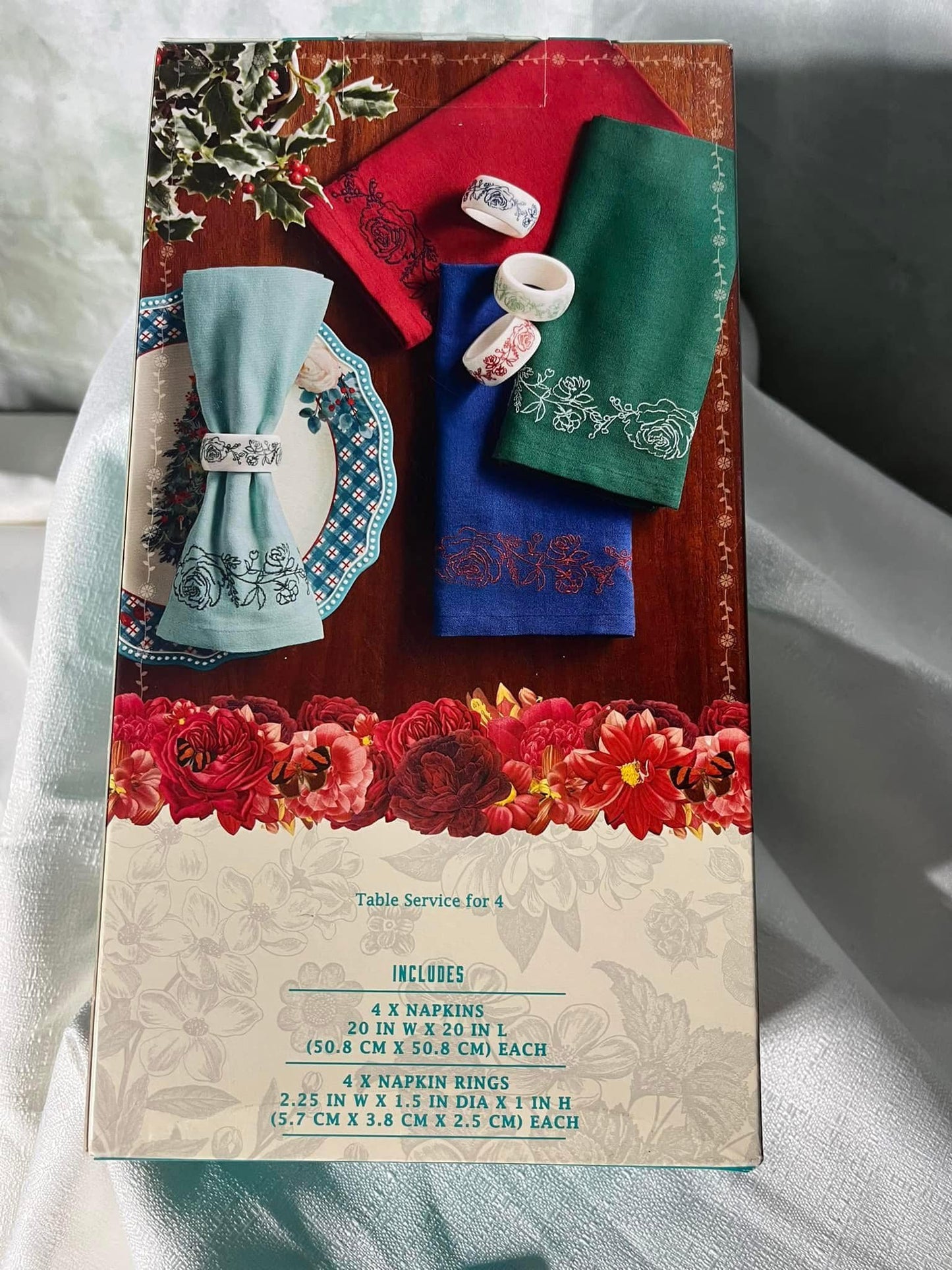 Wishful Winter Napkin/Ring Set