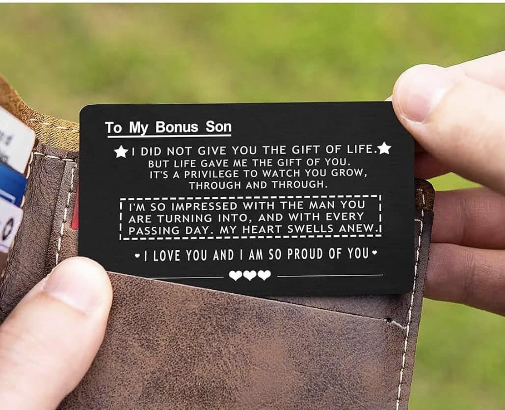 Metal Wallet Card Stepson