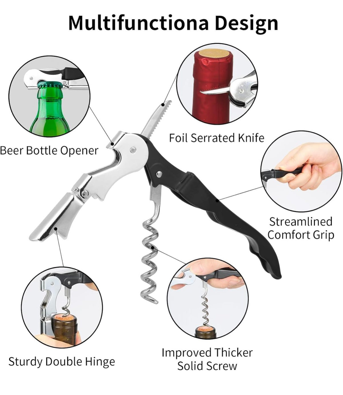 Corkscrew Wine Opener