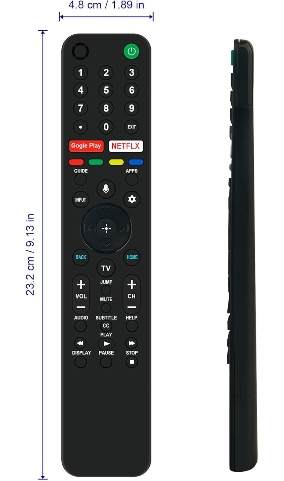 Sony Bravia Replacement Remote