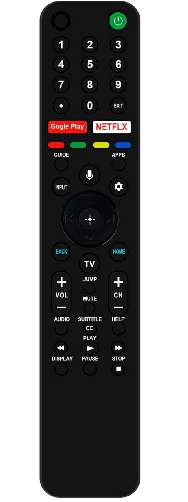 Sony Bravia Replacement Remote