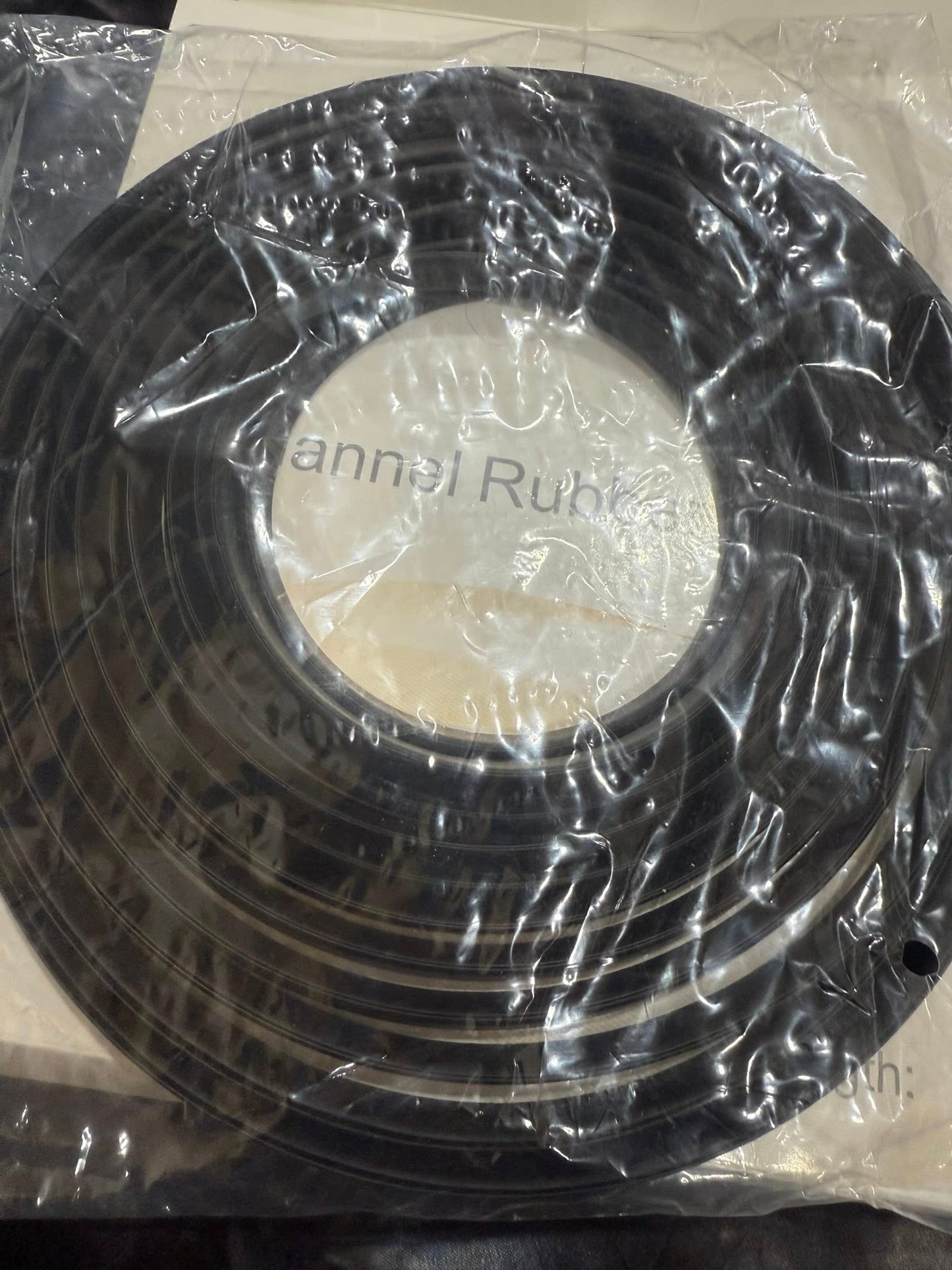 U CHANNEL RUBBER TRIM