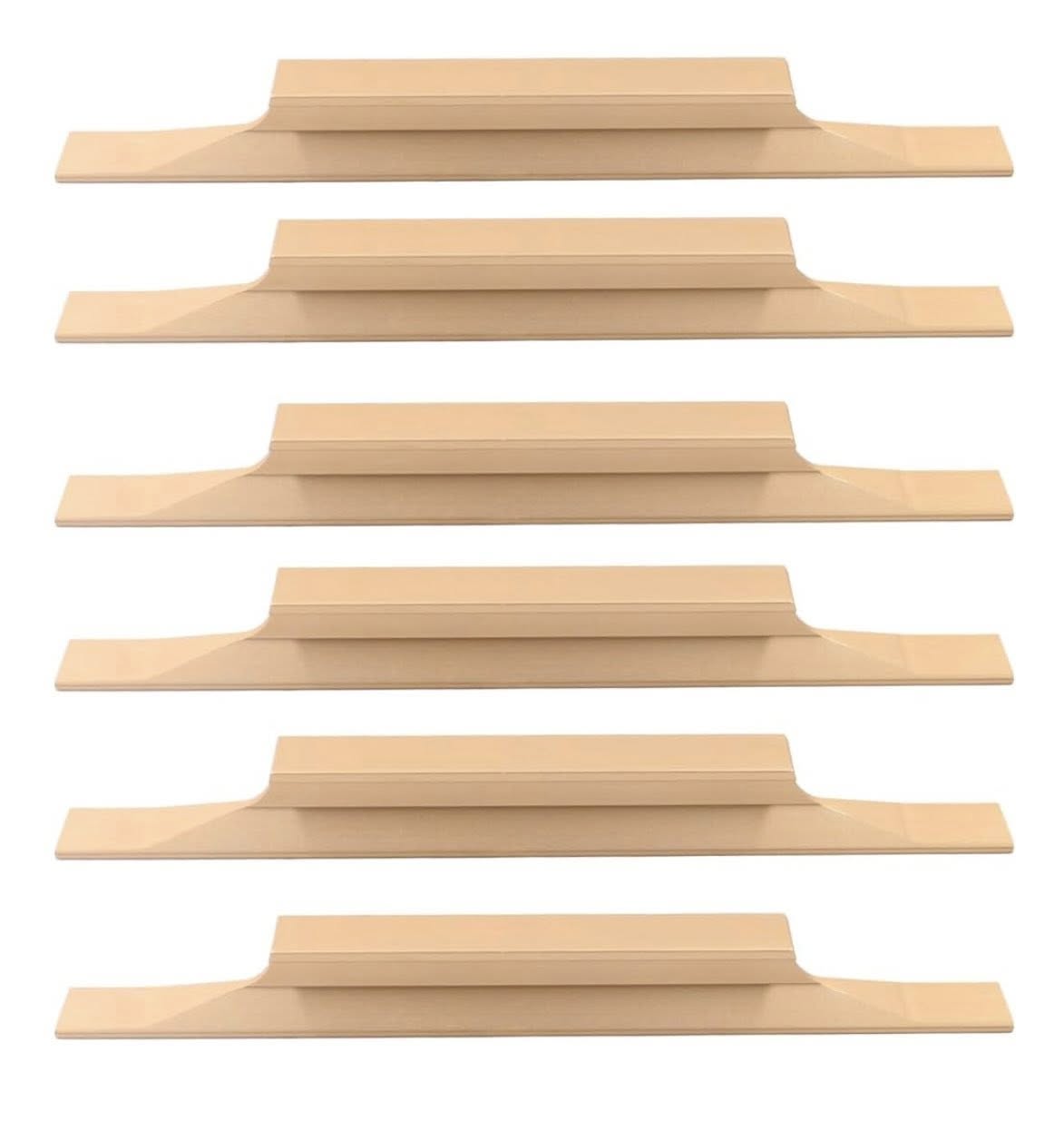 JAKOUE 6 PACK FINGER CABINET PULLS.