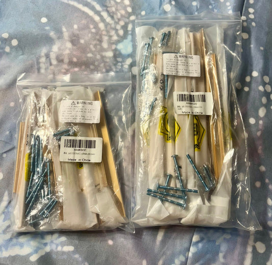 JAKOUE 6 PACK FINGER CABINET PULLS.