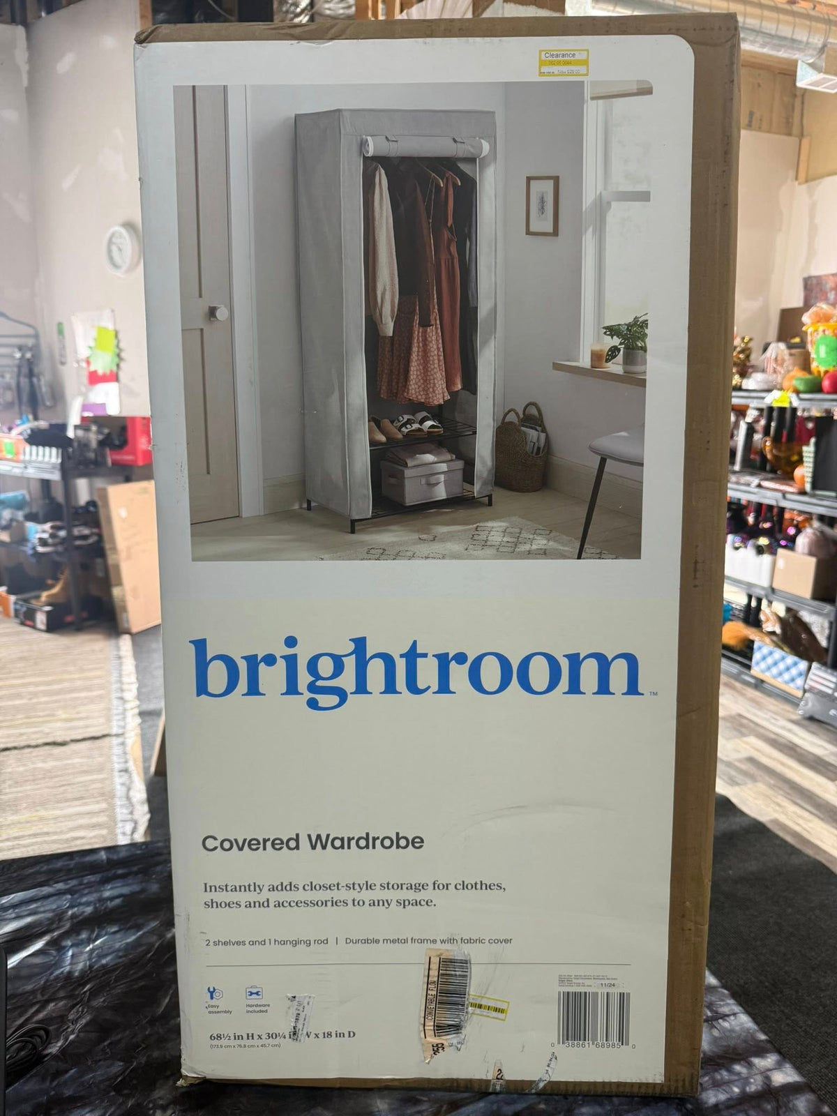Covered Wardrobe