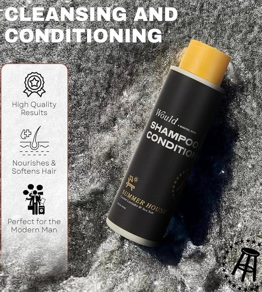 WOULD ,MEN'S 2 IN 1 SHAMPOO @ CONDITIONER