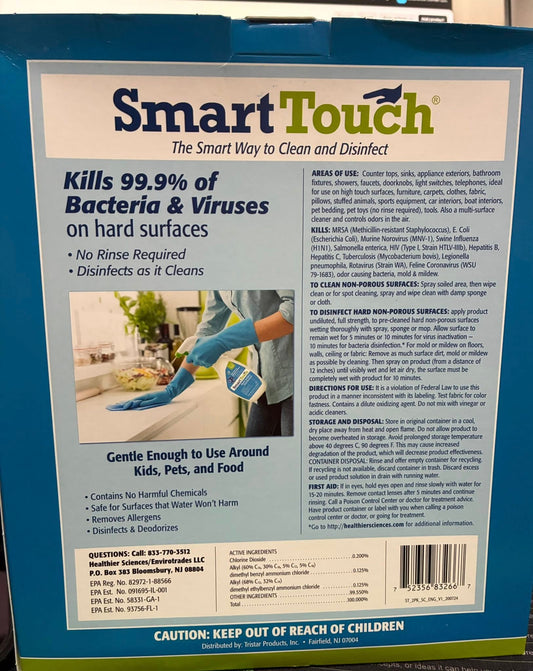 SMART TOUCH DISINFECTING SPRAY 2 PK