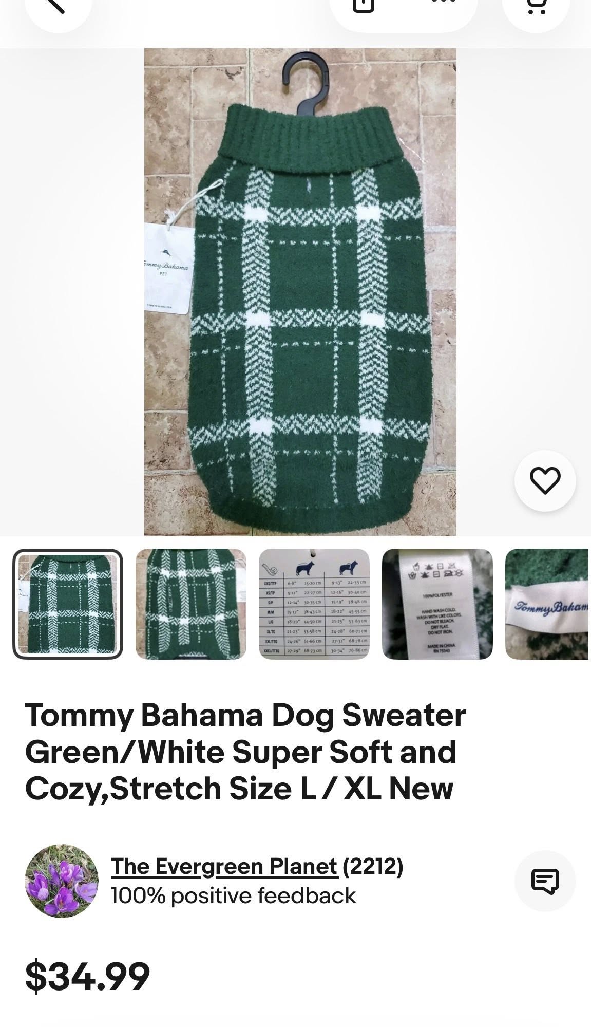 VARIOUS DOG SWEATERS