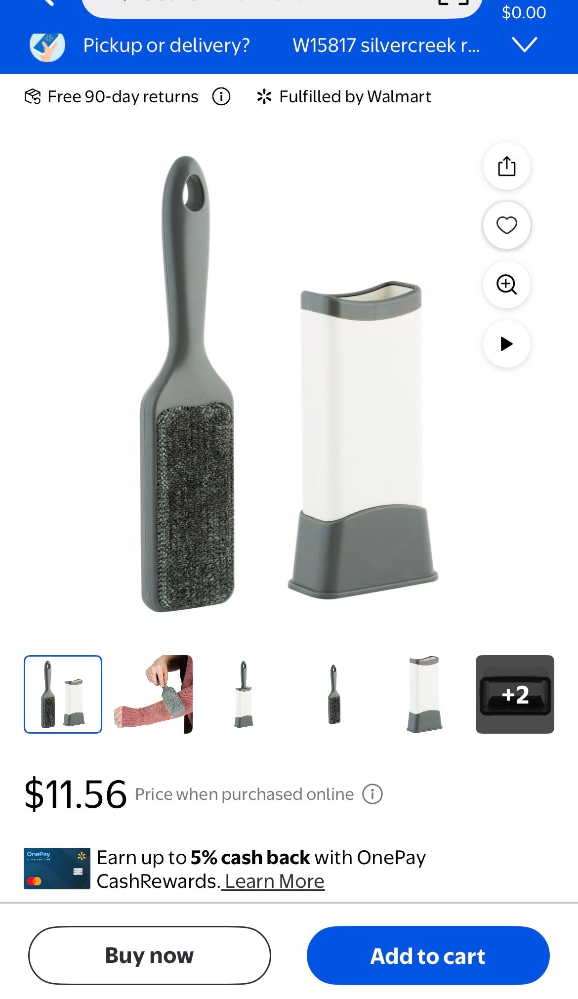 C.O.S. Hair and Lint Remover Brush