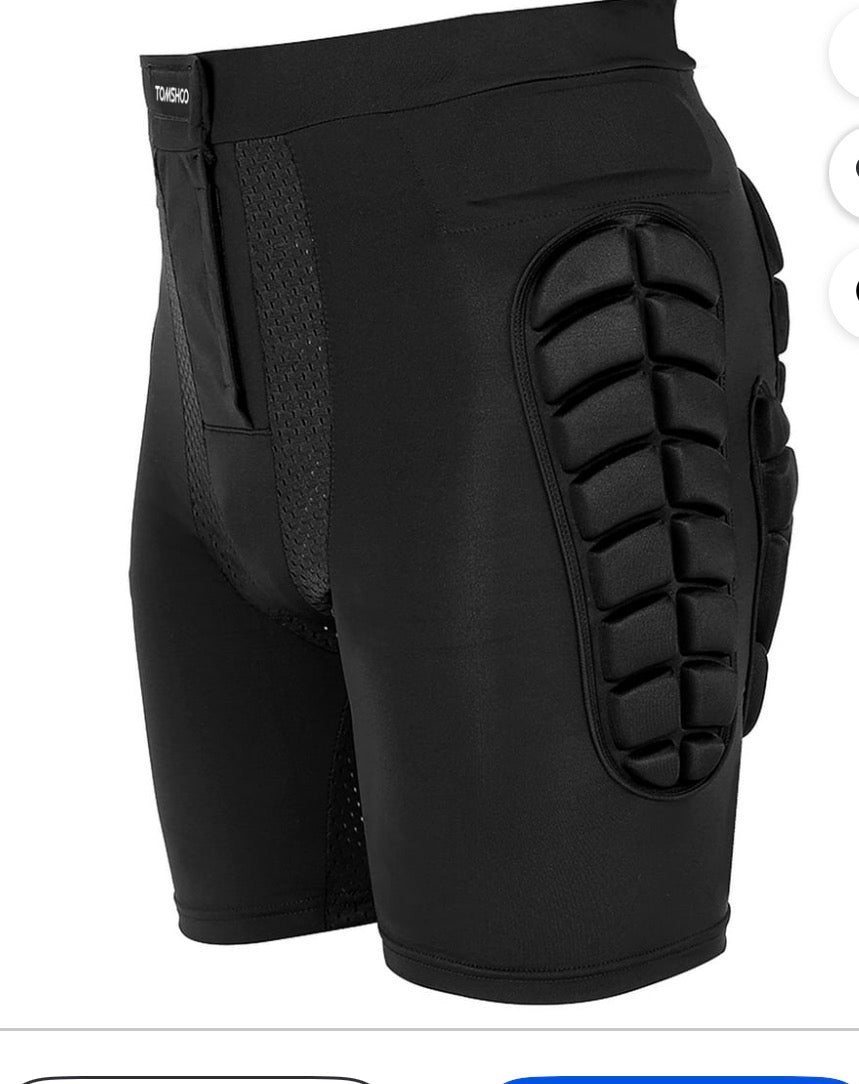 Breathable Hip Butt Tailbone Impact Protection Pads for Cycling Snowboard Skiing Skating