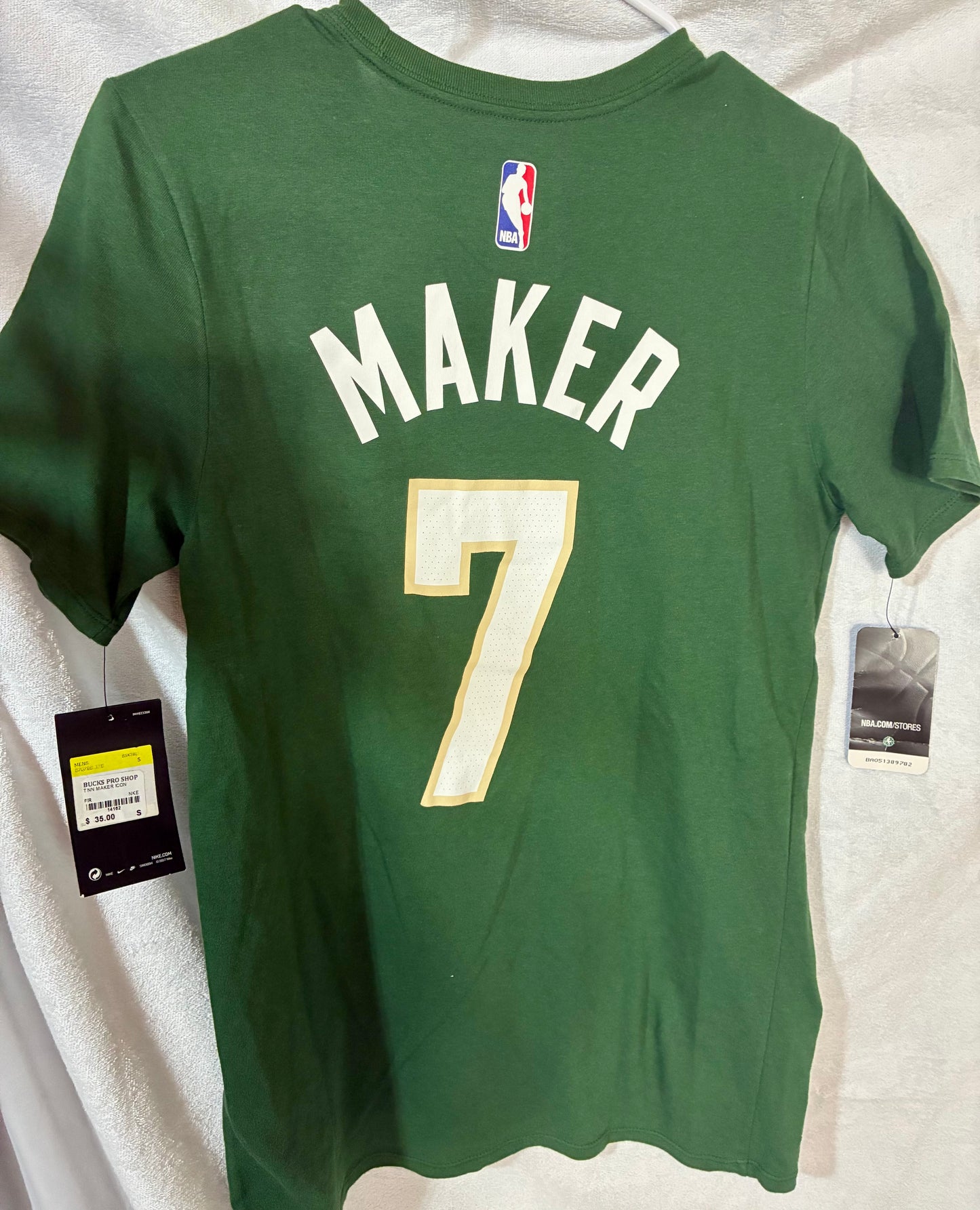 Green Milwaukee Tee With Maker 7