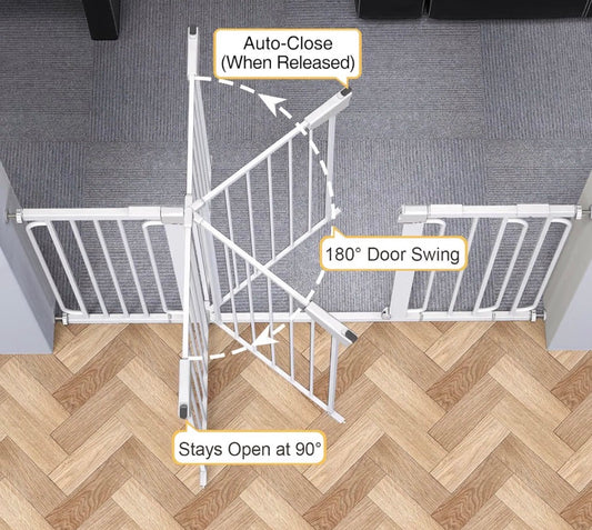 Cumbor 29.7-57" Extra Wide Baby Gate