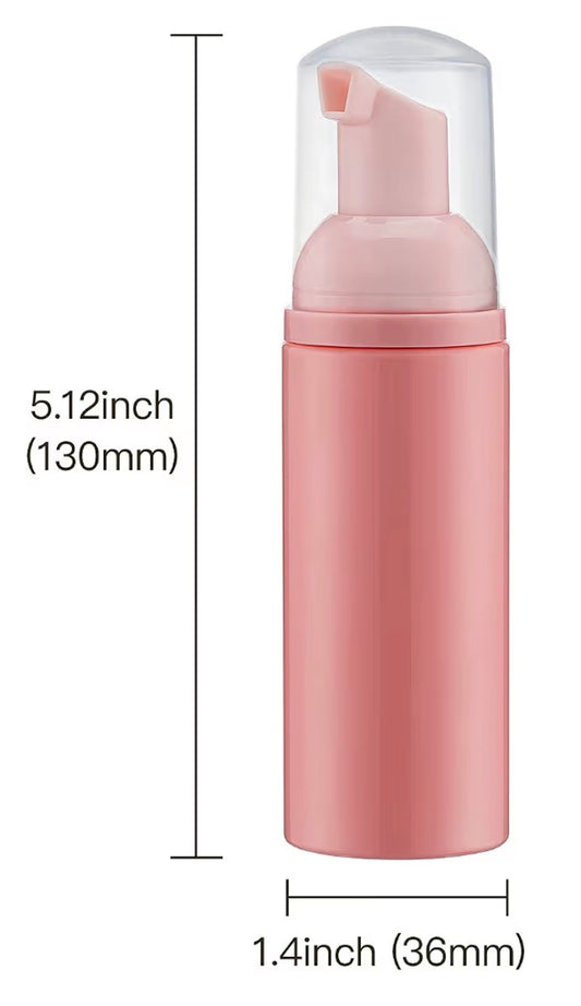 Foam Pump Bottle (Pink), Empty , Foam Dispenser Pump