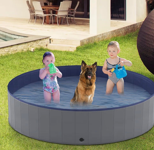 Niubya Foldable Dog Pool 72 x 12