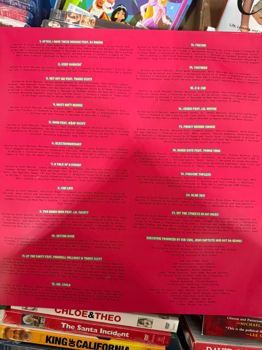 Vinyl Album "Insano" by Kid Cudi