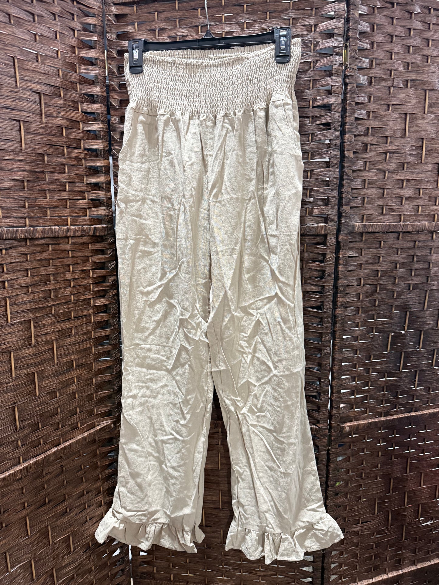 Linen Wide Leg Pants