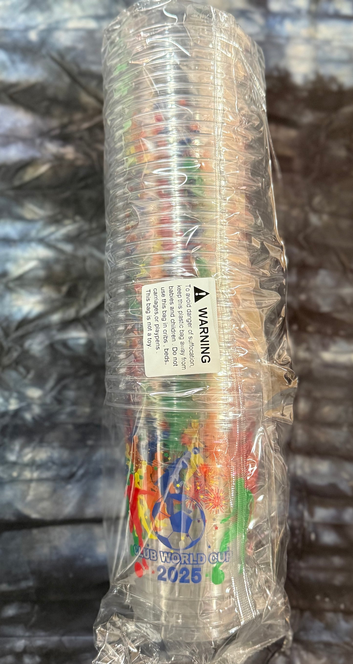World Cup Plastic Cups