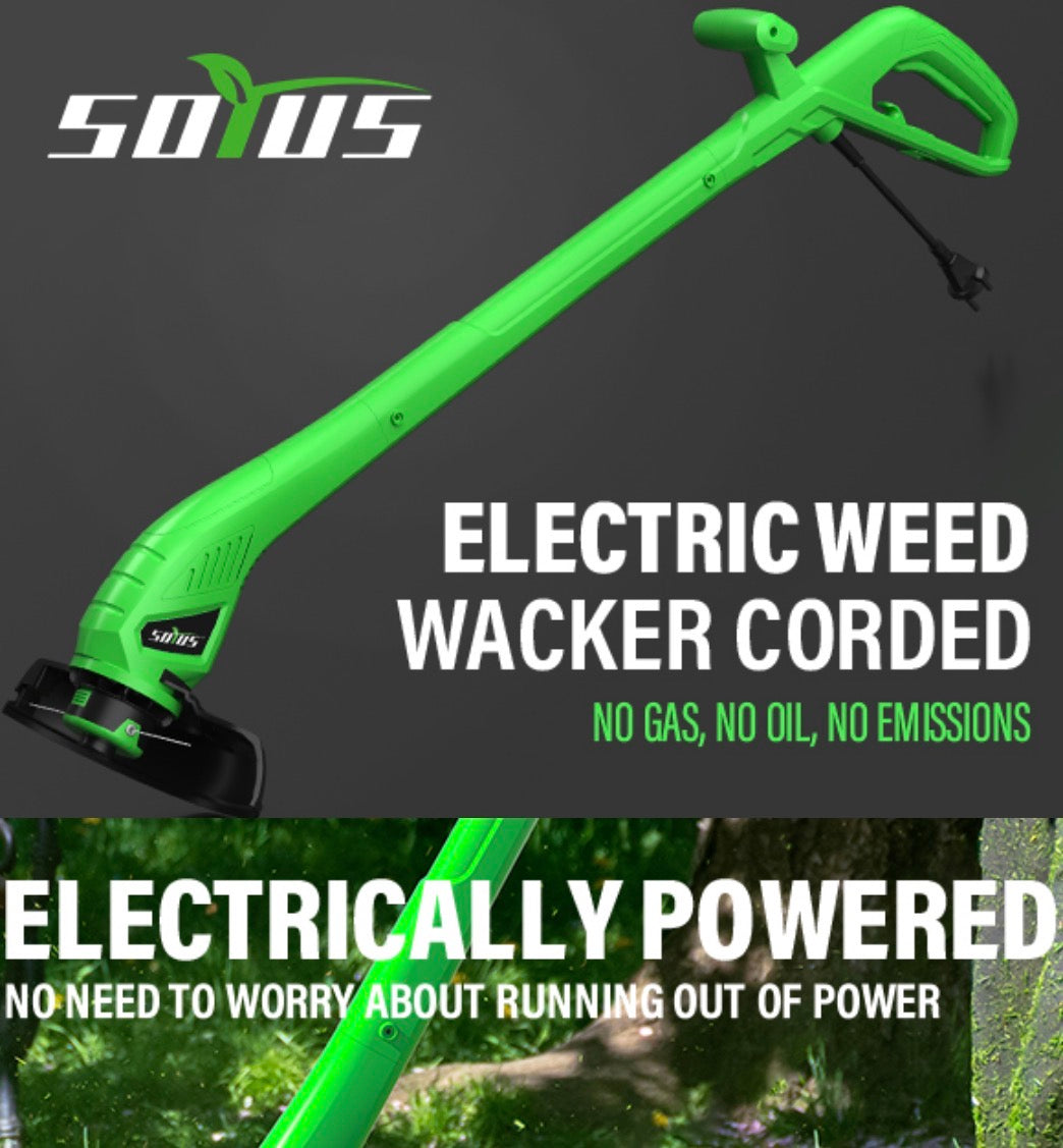 SOYUS Corded Weed Wacker, 9 Inch String Trimmer