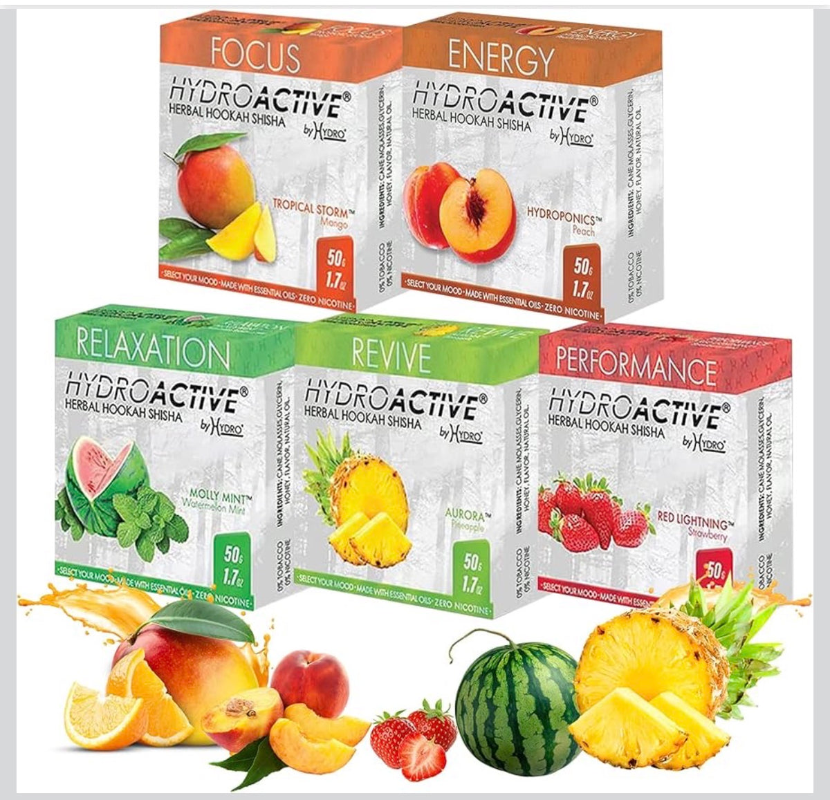 Hydro Hookah Flavors