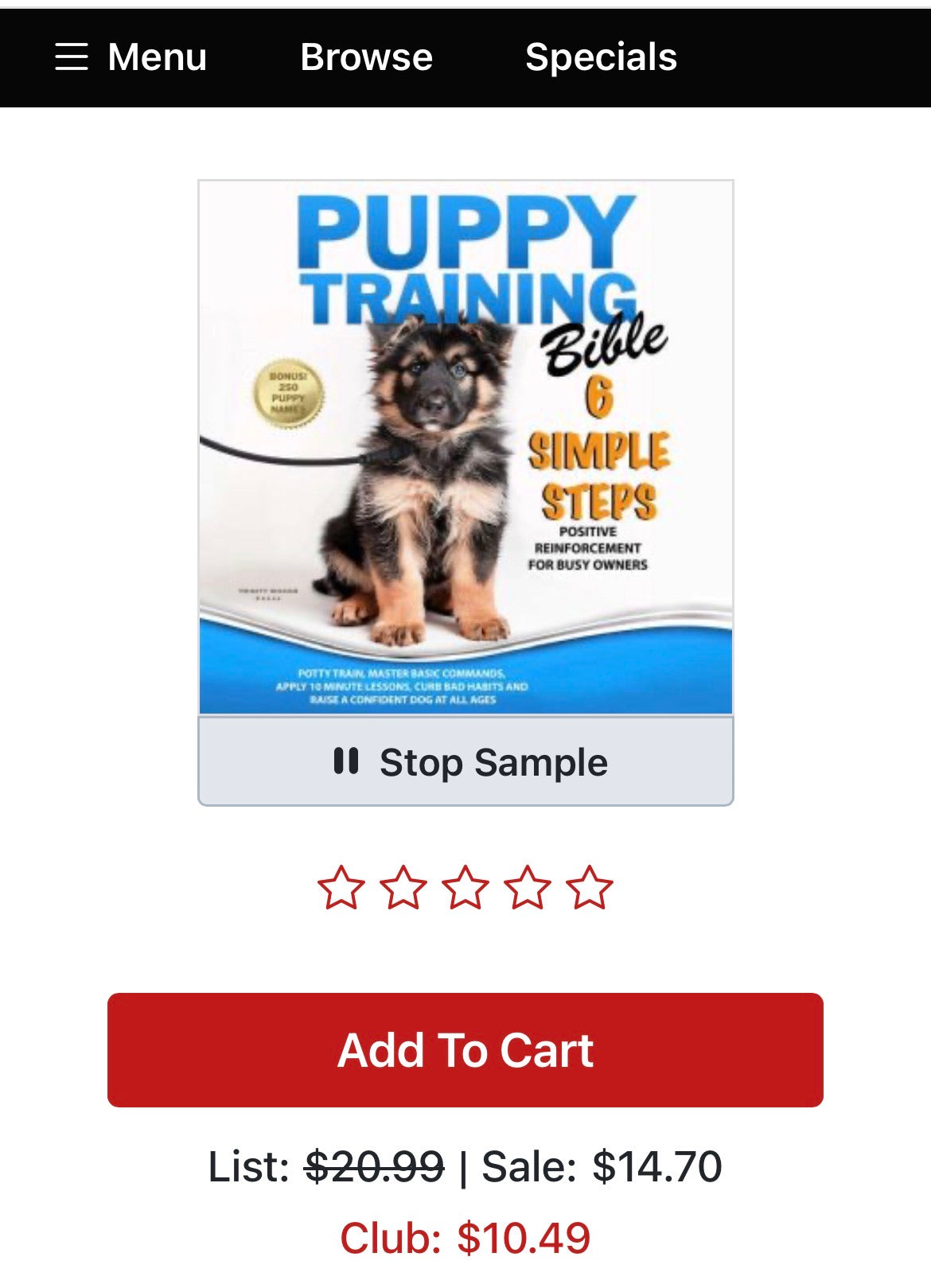 Puppy Training Bible 6 Simple Steps - paperback