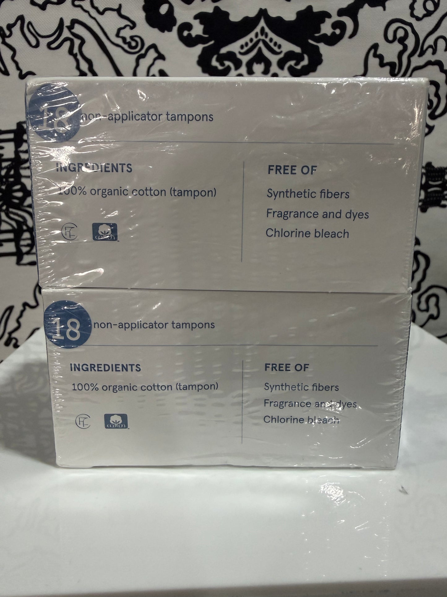 NON-Applicator TAMPONS