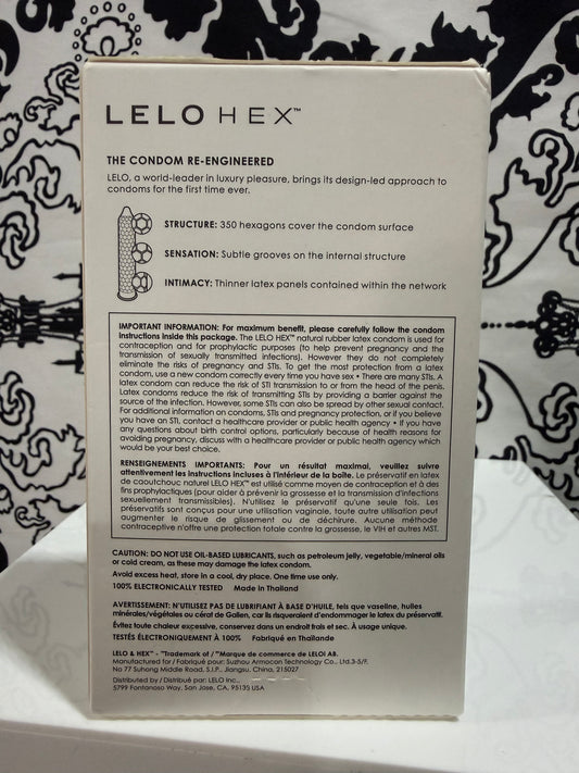 Lelo Hex Condoms