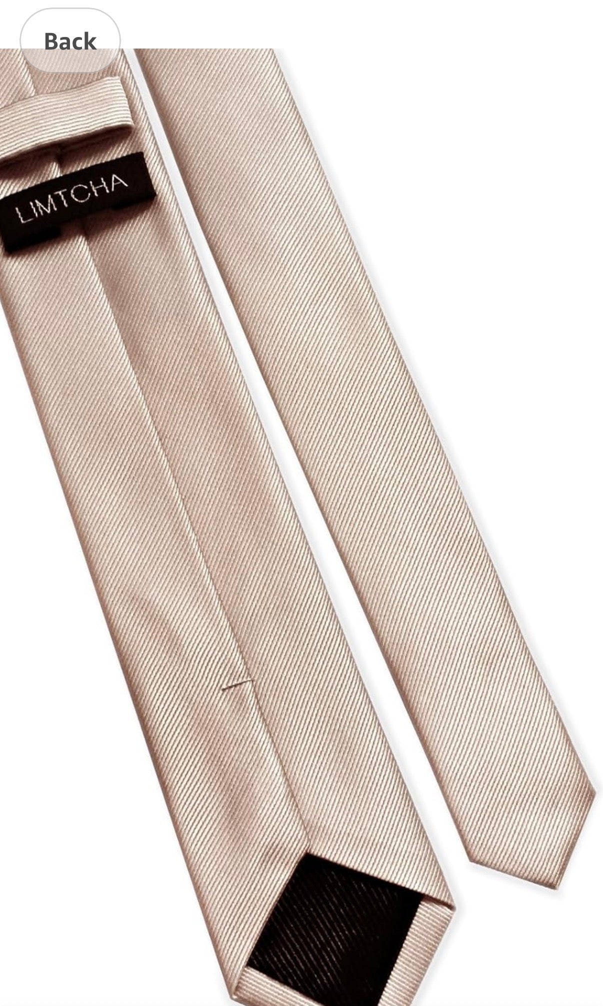 Solid Color Skinny Tie