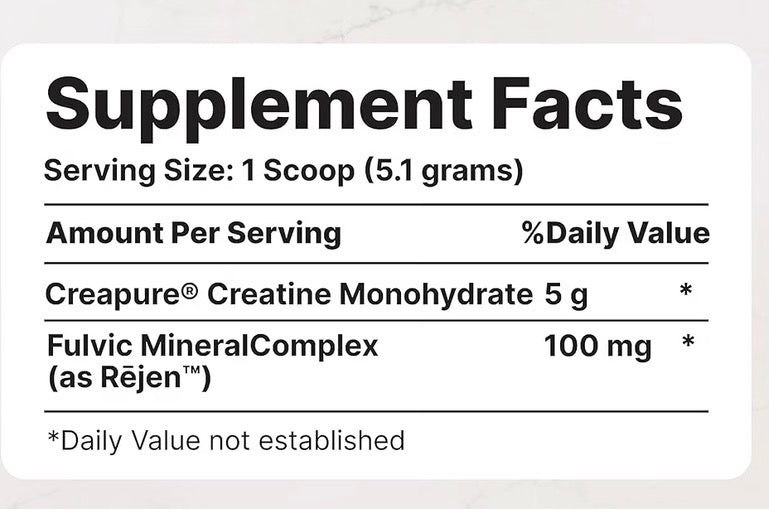 Just Ingredients -Creatine Complex