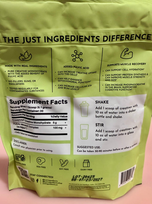 Just Ingredients -Creatine Complex