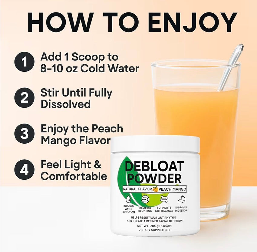 Neonomicon Debloat Powder for Supports Digestive Comfort & Bloating Relief,