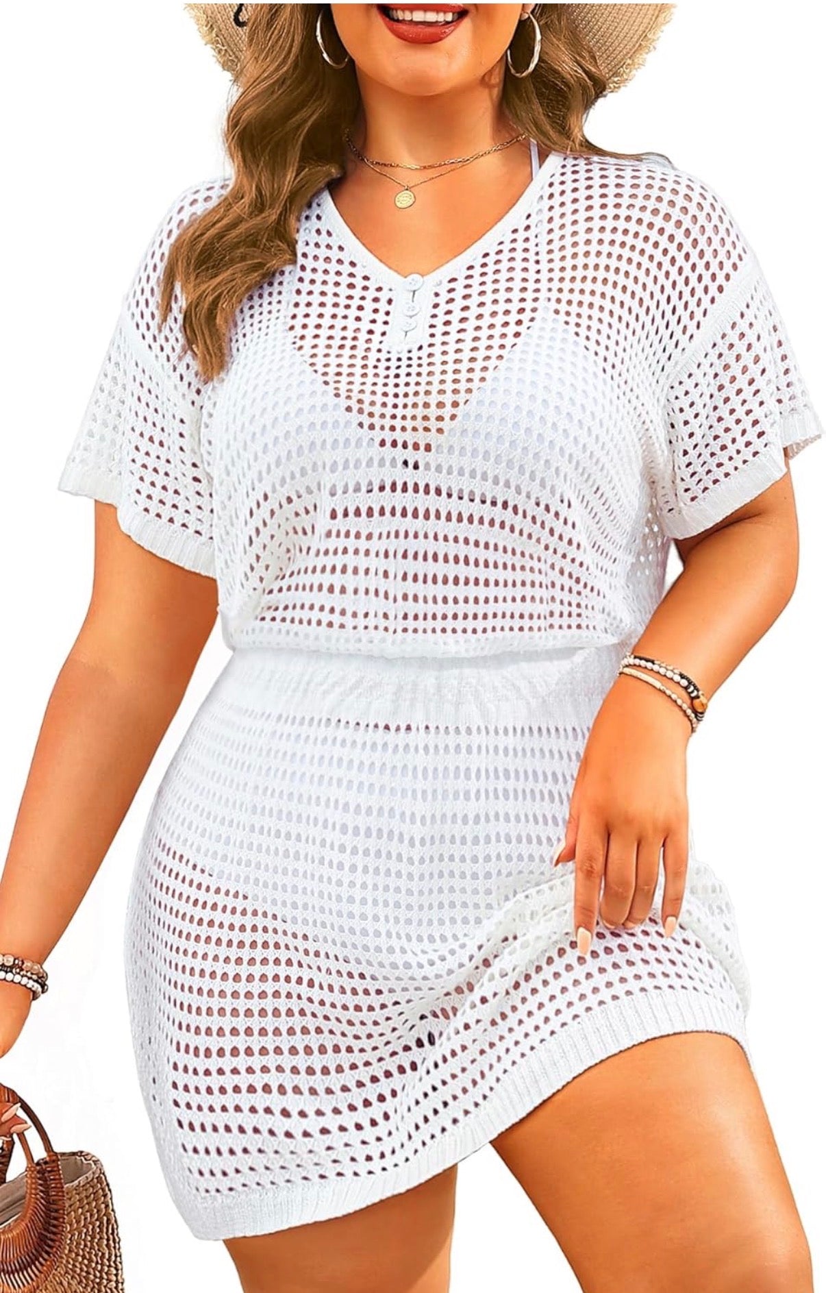 Plus Size Swimsuit Cover Up
