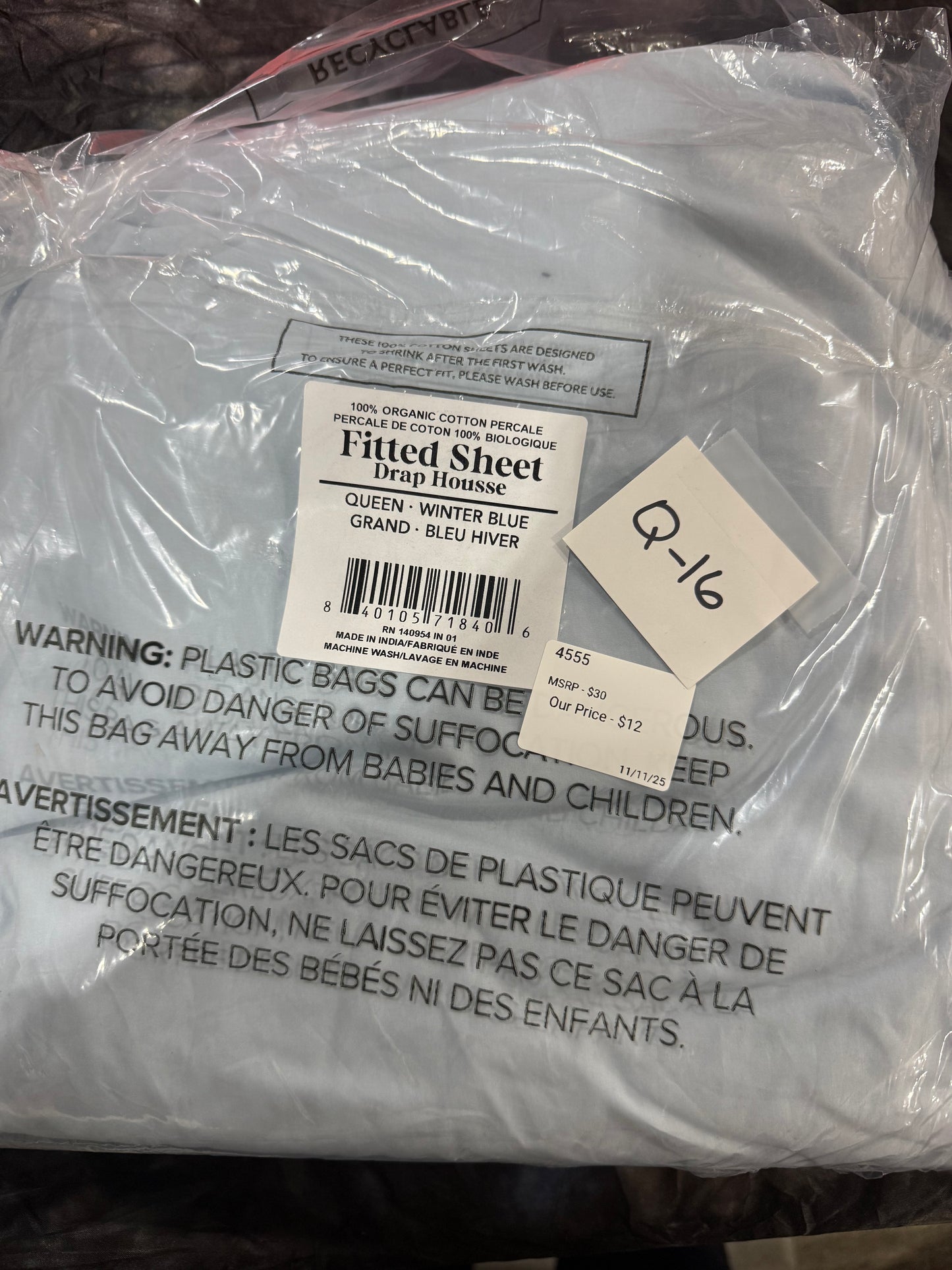 QUEEN Fitted Sheet
