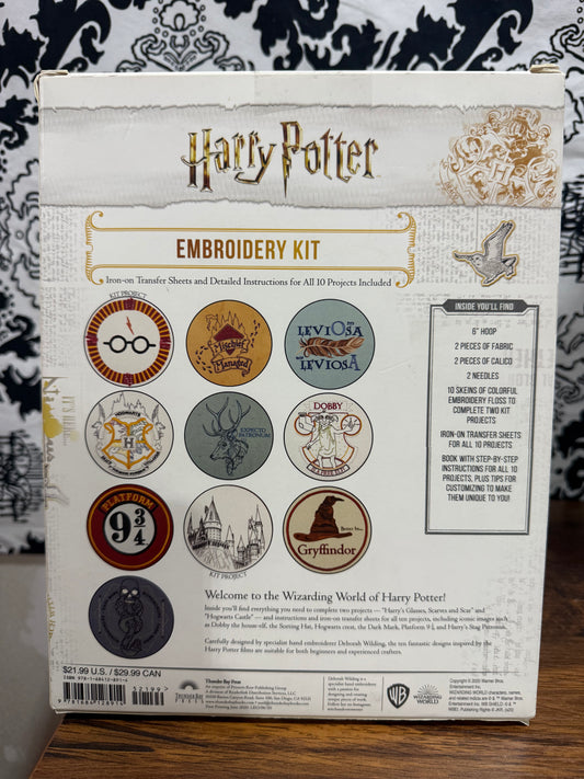 Harry Potter Embroidery Kit