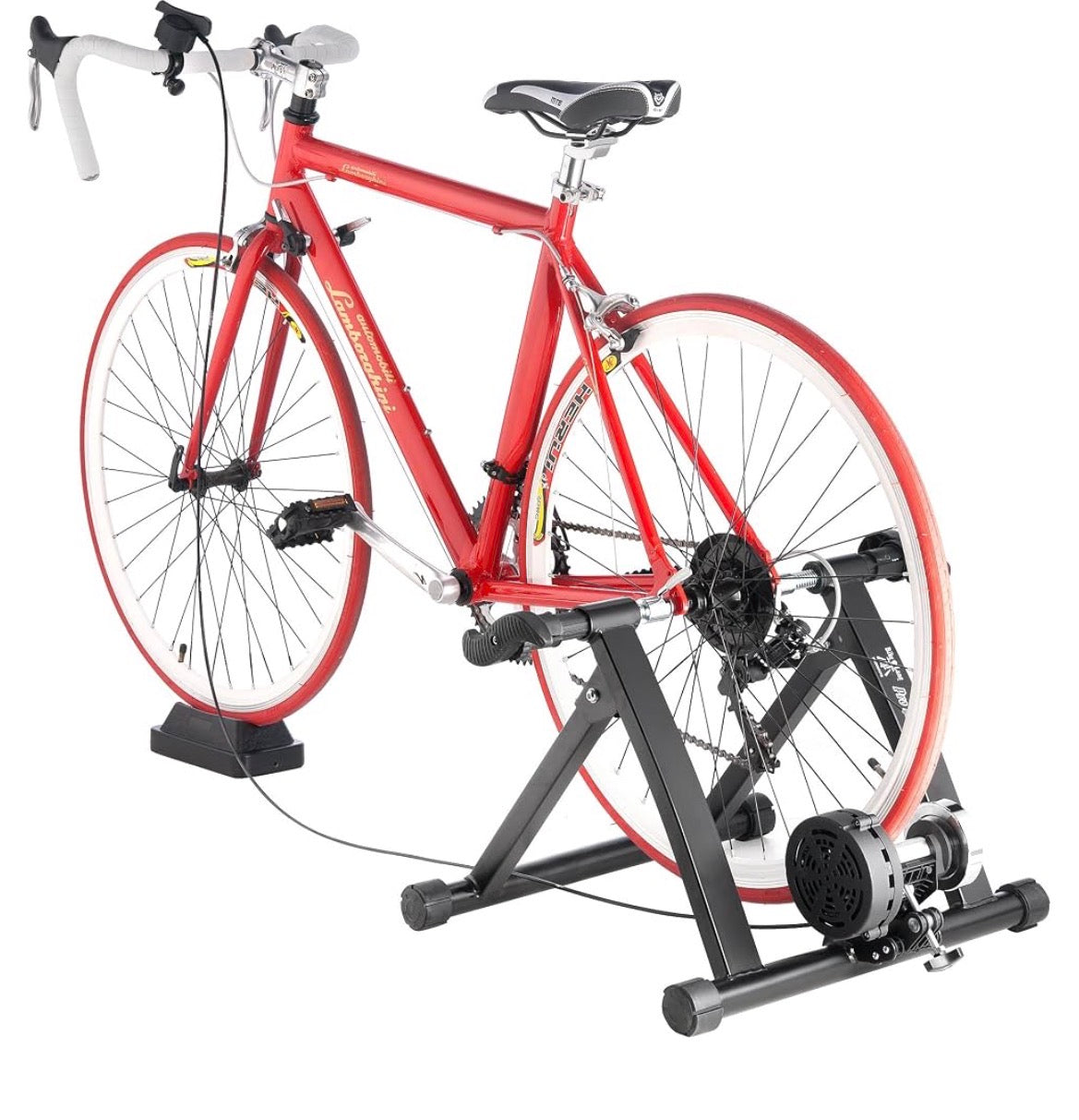 Bike Lane Products Pro Trainer, magnetic indoor bicycle exercise trainer.