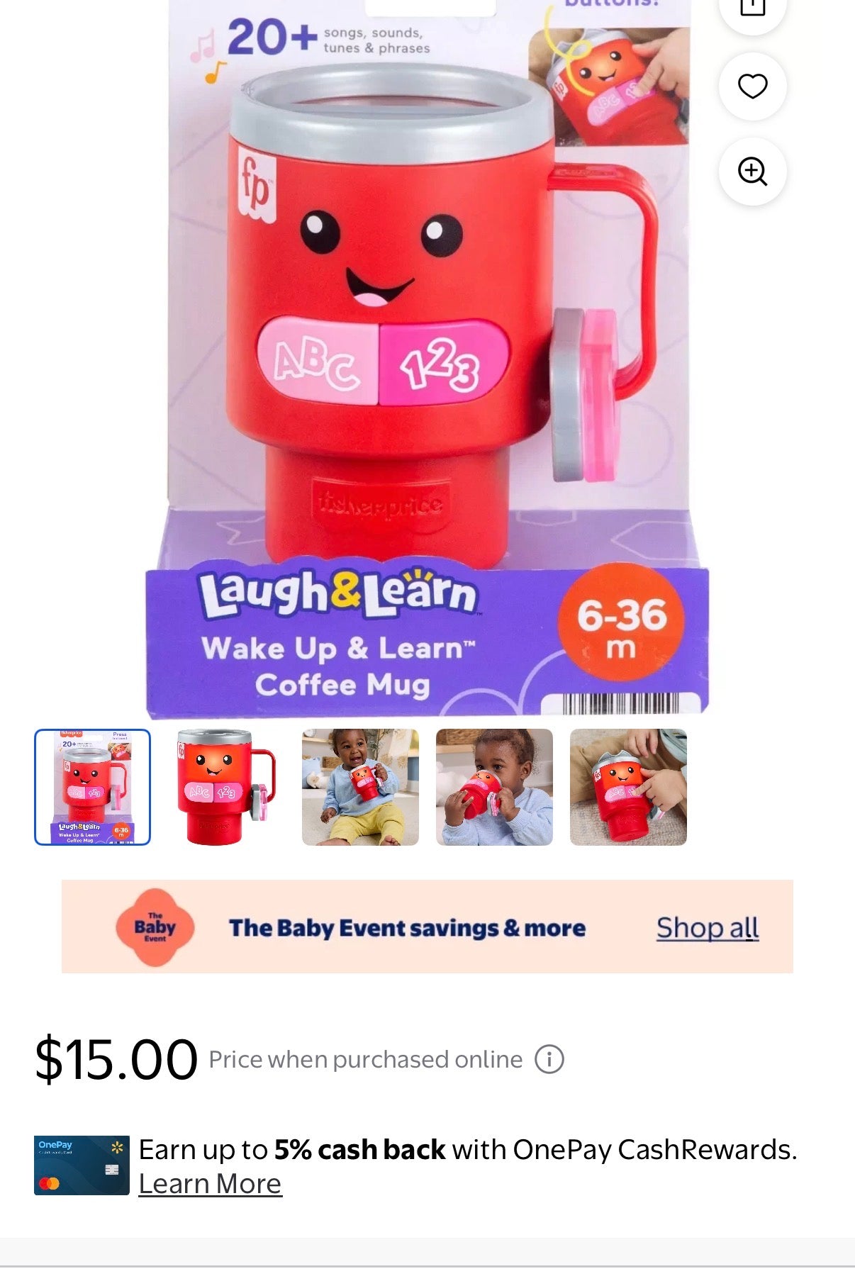 Laugh & Learn Coffee Mug