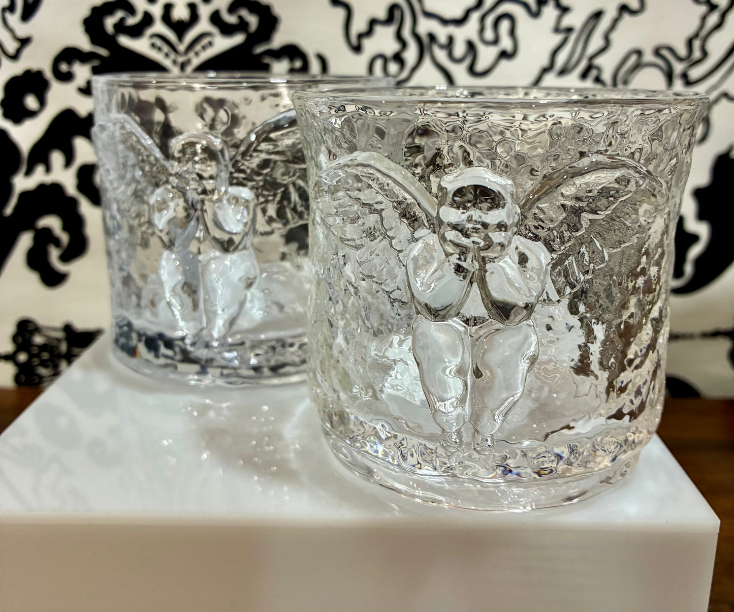 XIQI Angel Couples Whiskey Glass Set (2Pack)