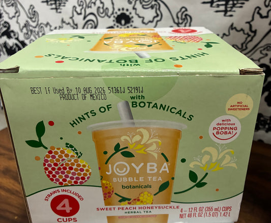 Sweet Peach Honeysuckle Flavored Tea with Botanicals