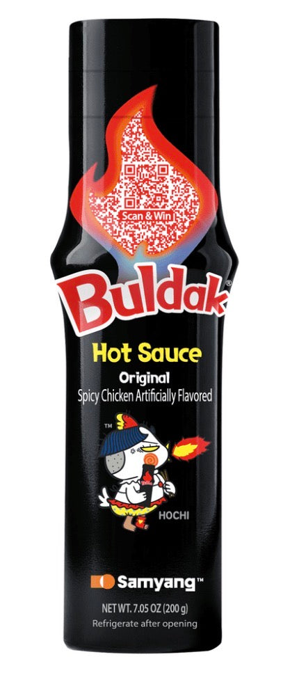 Samyang Buldak Chicken Hot Sauce, 7.05 oz Bottle