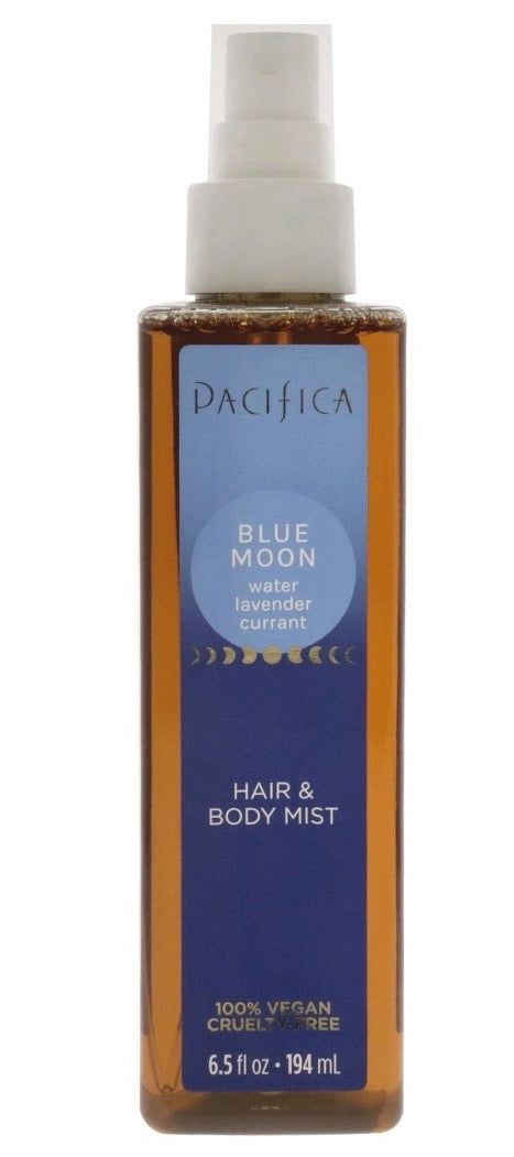 Pacifica Moon Hair and Body Mist - Blue, 6.5 oz Body Mist
