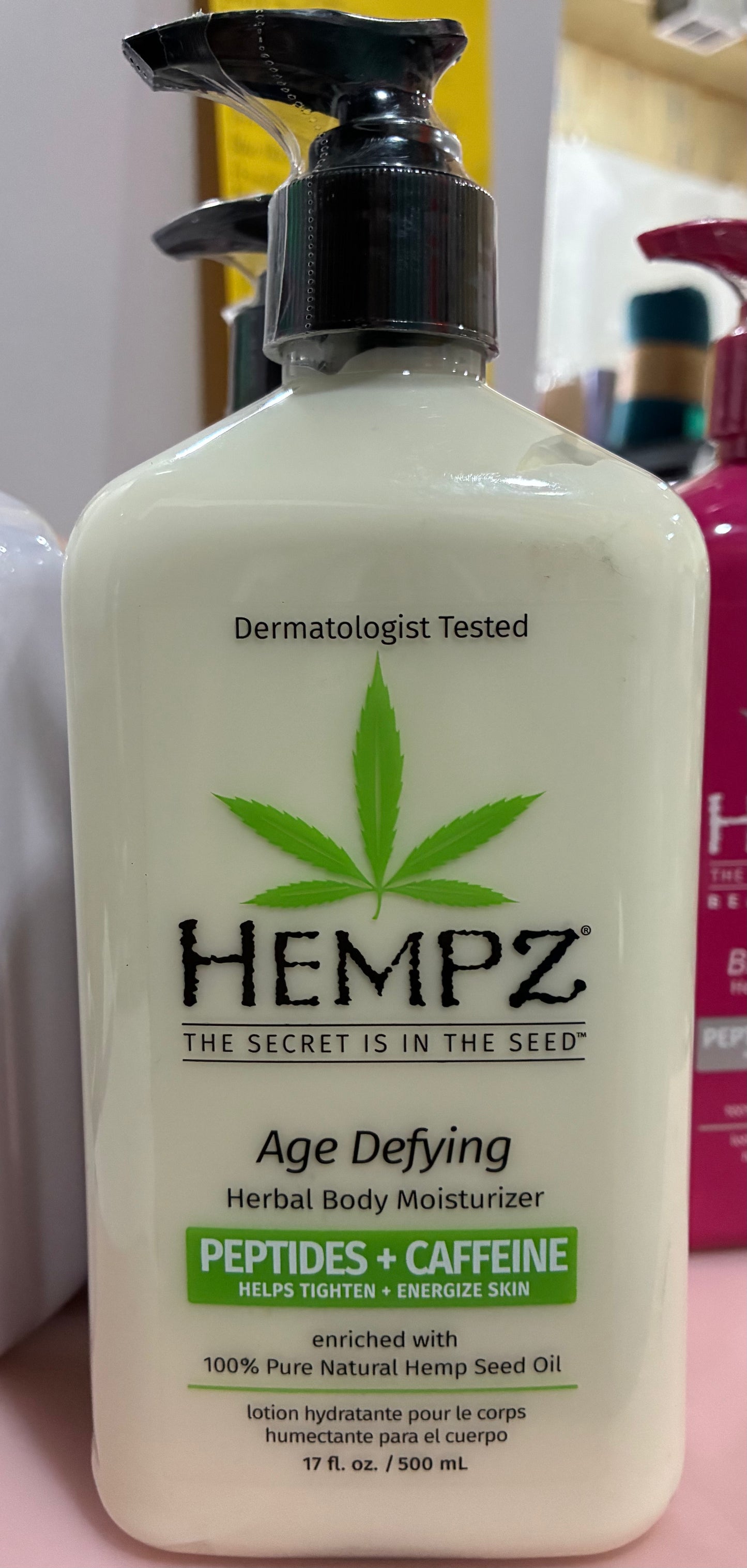 HEMPZ Body Moisturizer with 100% Natural hemp Seed Oil
