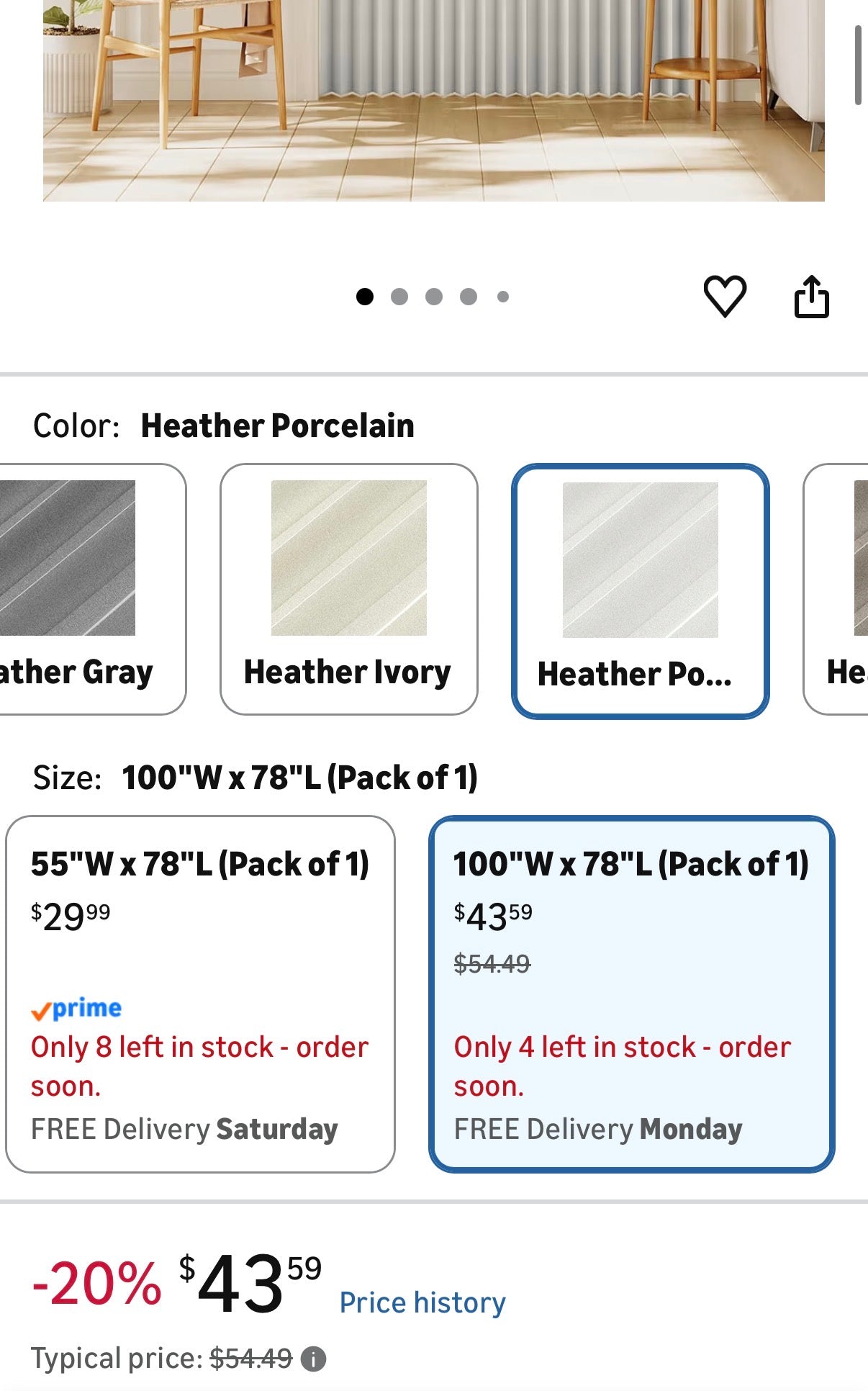 Accordian Style Curtain