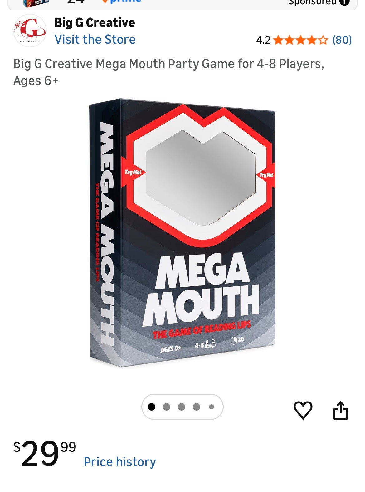 MEGA MOUTH A GAME OF READING LIPS