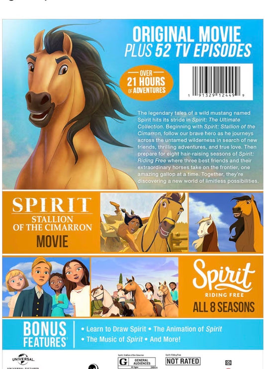 SPIRIT ,THE ULTIMATE COLLECTION DVD SET