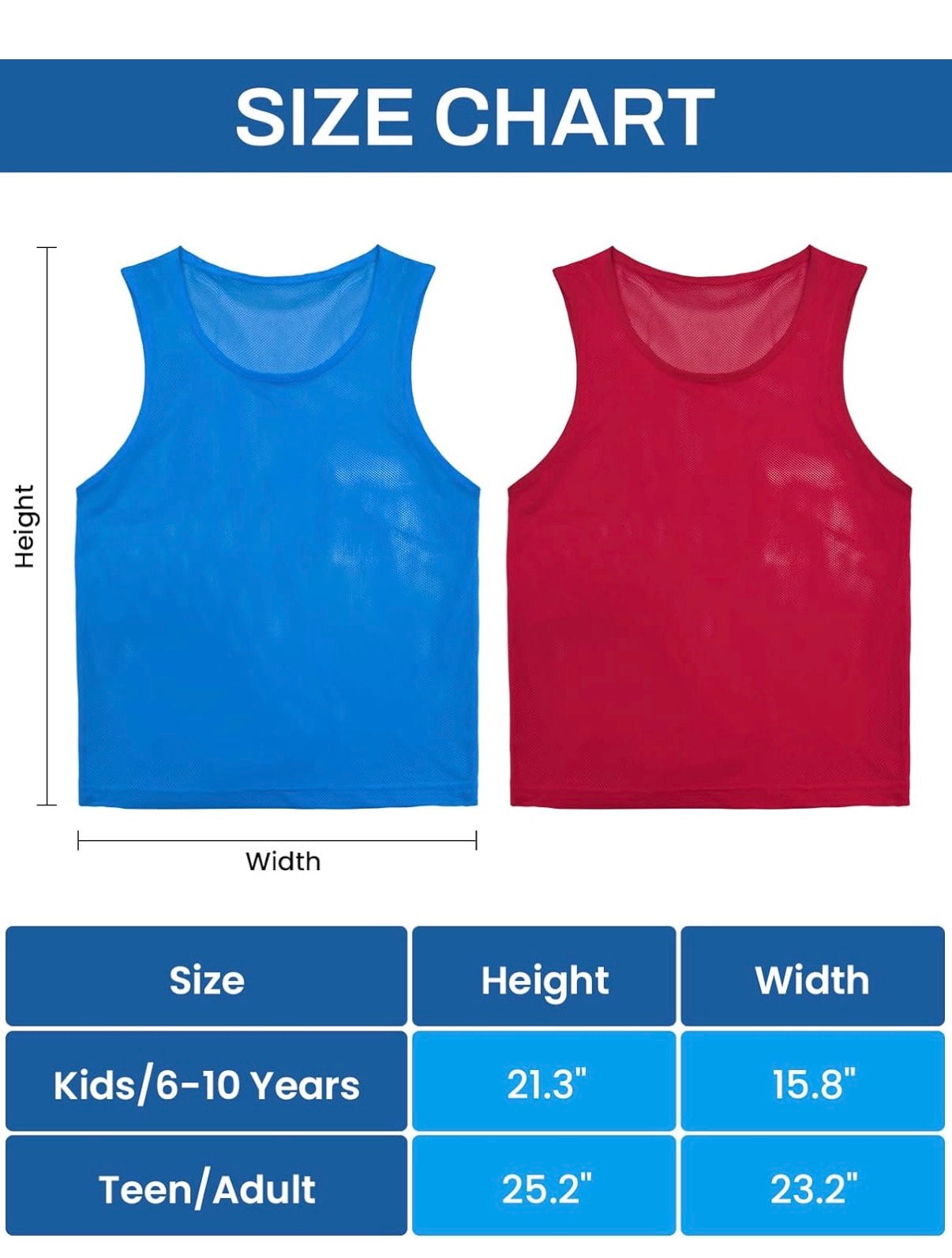 Scrimmage Vests
