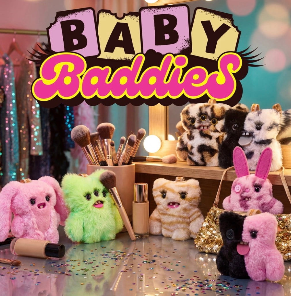 Fuggler Baby Baddies 5 Inch by ZURU - Ugly Monster Plush Toy for Kids Ages 1+