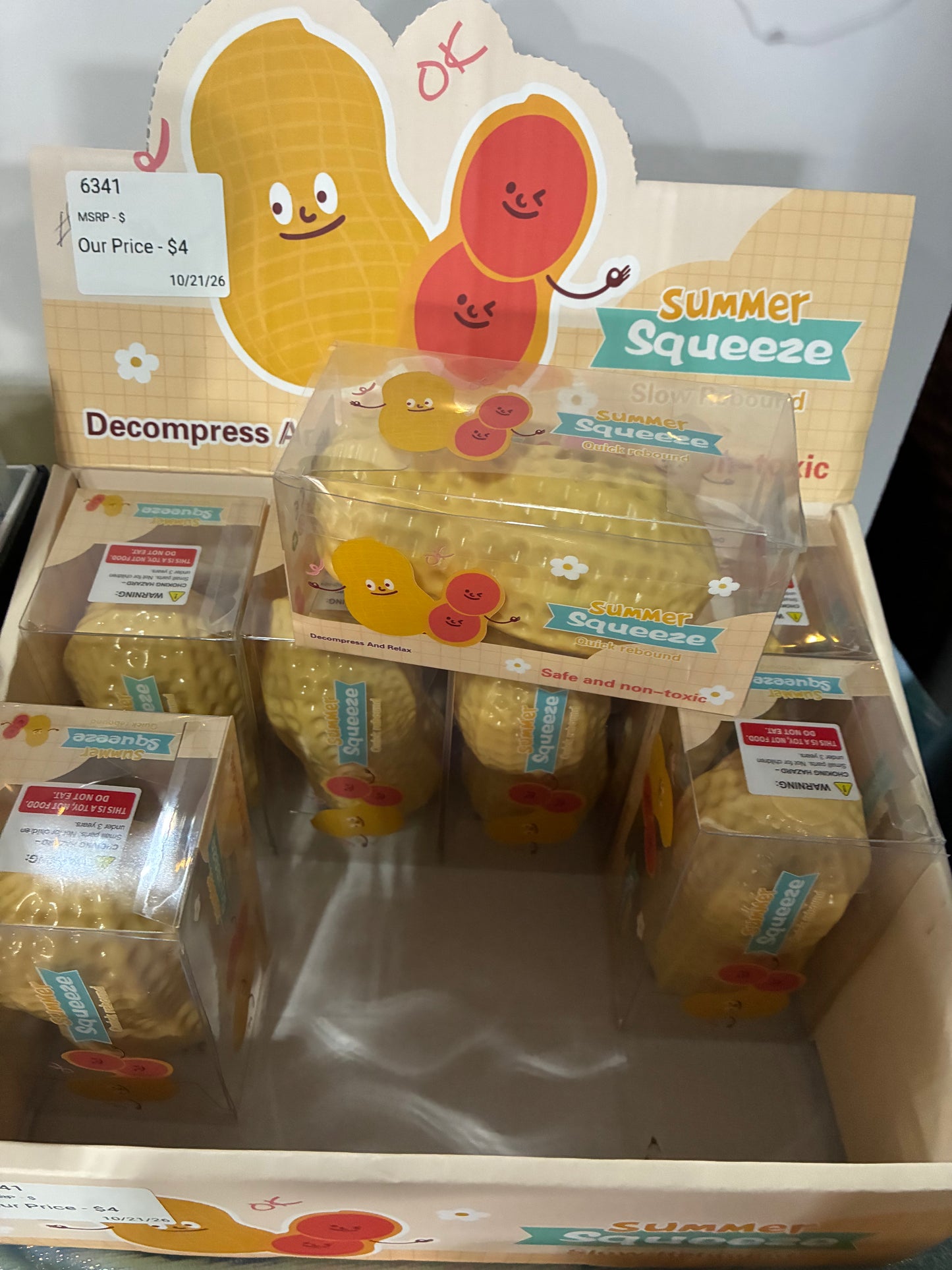 Halloween "Butter" Squishy or peanut