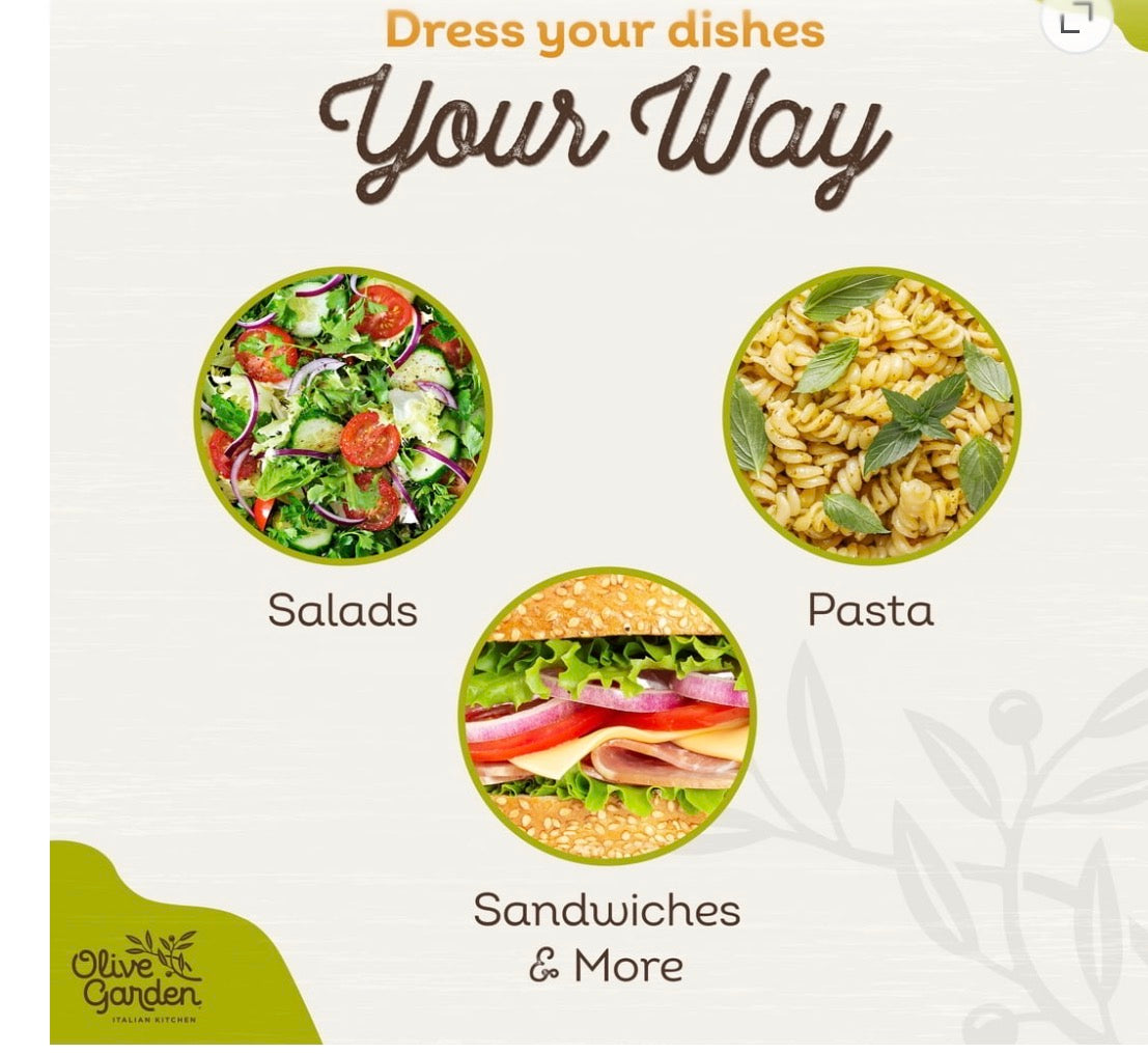 Olive Garden Light Italian Dressing, 16 fl. oz.