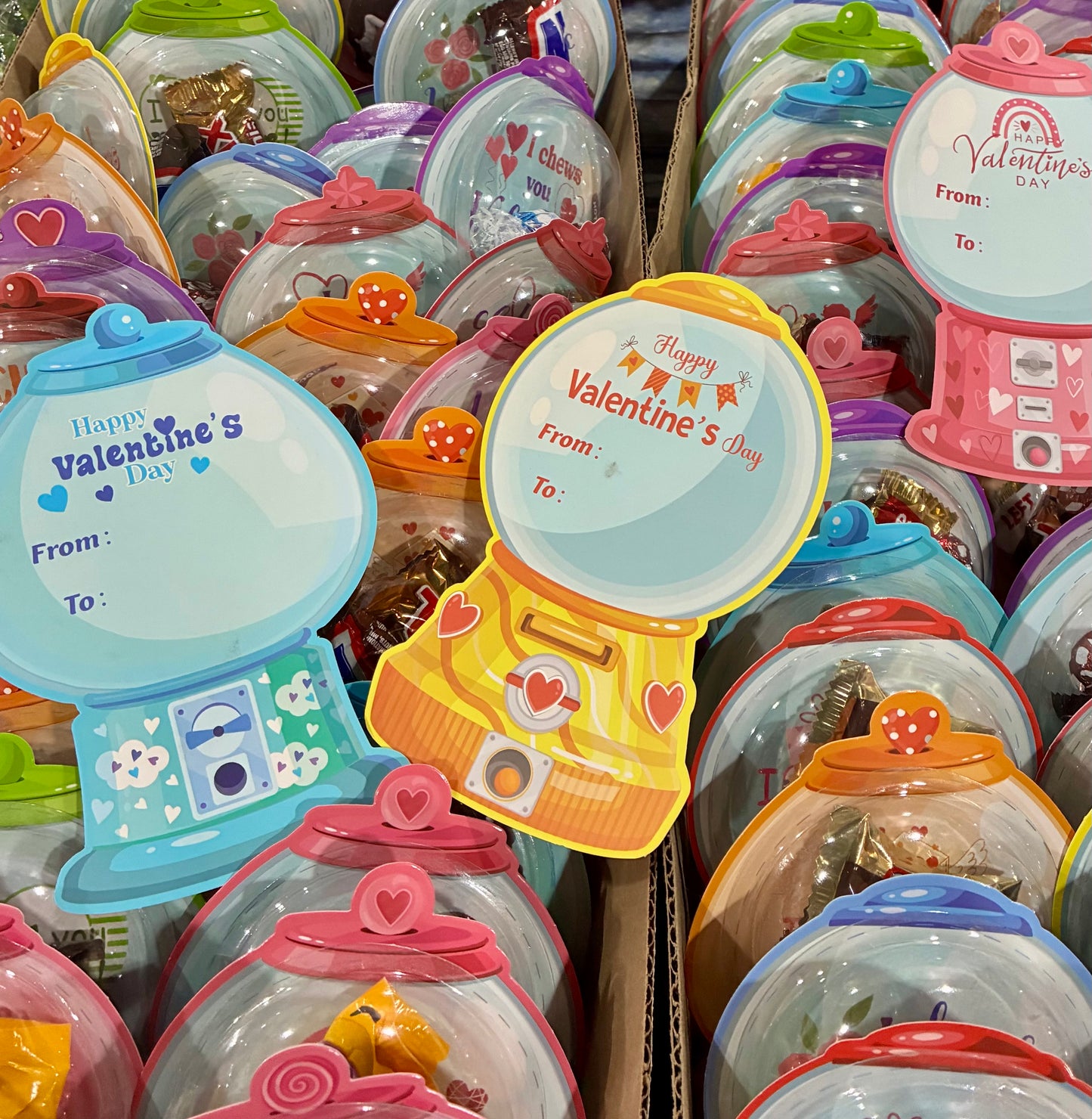 PREFILLED VALENTINE CANDY